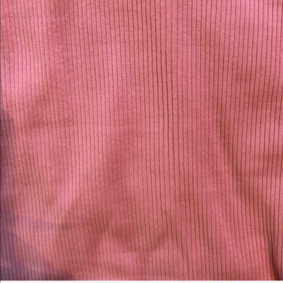 TOPSHOP | Pink Ribbed Halter Crop Top NWT - Picture 7 of 7